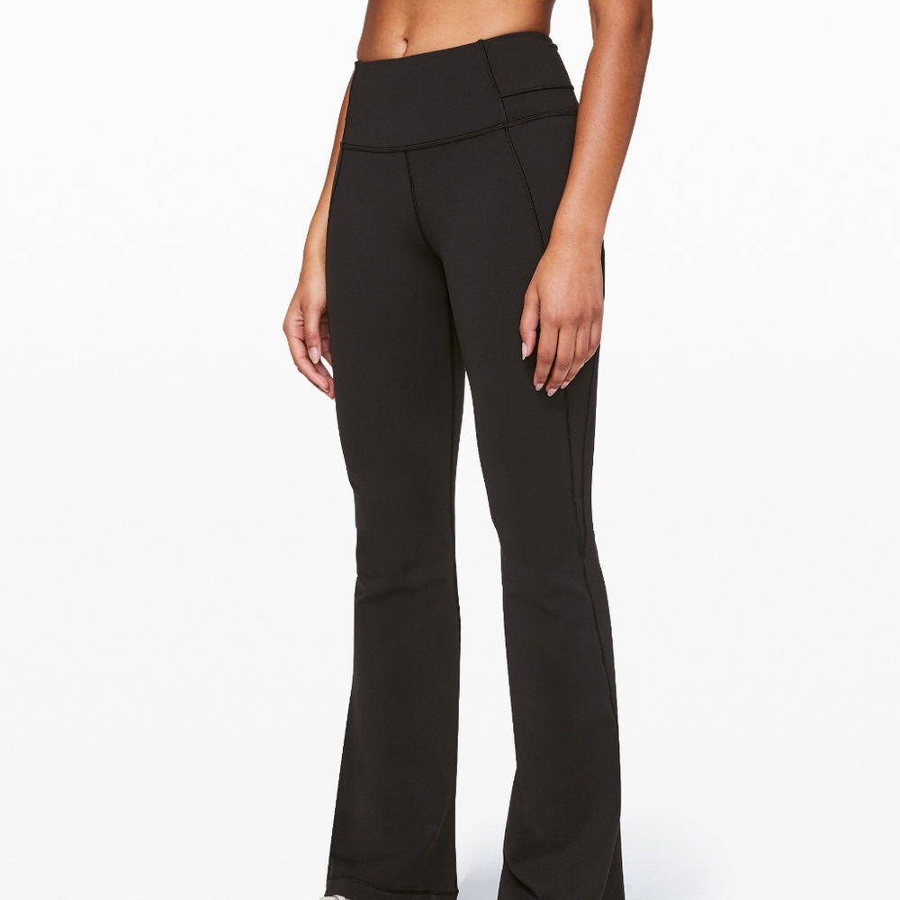Lululemon Reversible Groove Flare Yoga Pants
